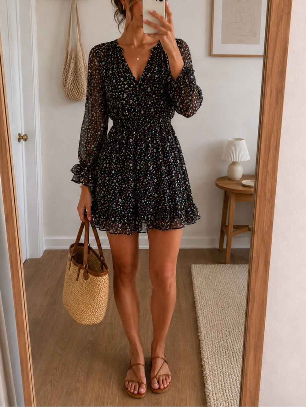 Club Monaco Floral Dress